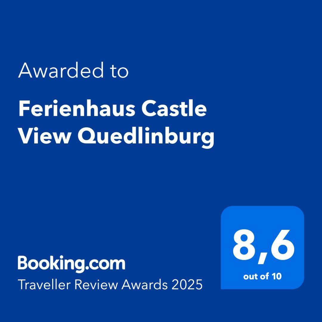 Ferienhaus Castle View Quedlinburg Zewnętrze zdjęcie